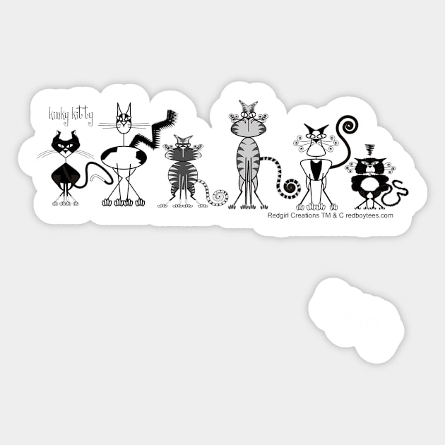 KINKY KITTY - Kinky Group Sticker by Kartoon